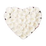 Amoura ML - 33 Roses with Heart Box - Image 3