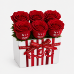 Little Prince Baby Boy Rose Box - With Custom Text Available - Image 2
