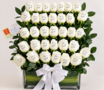 Princess Arrival Grand Rose Arrangement - A Bouquet of Custom Flowers - Image 5